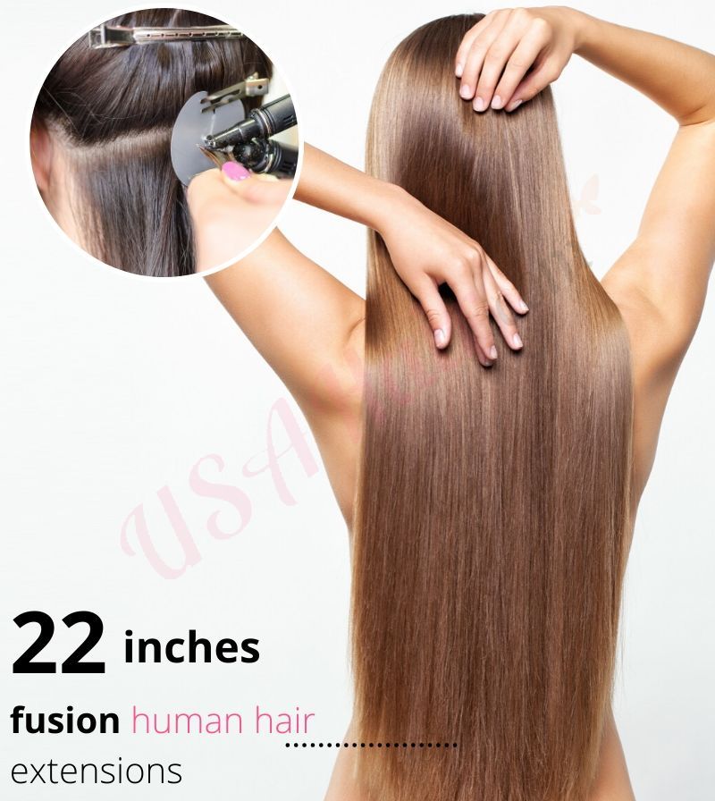 22 inches on sale of hair