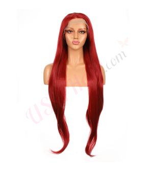 Vibrant Red Hair Wigs in Bold Styles with Easy Online Shopping