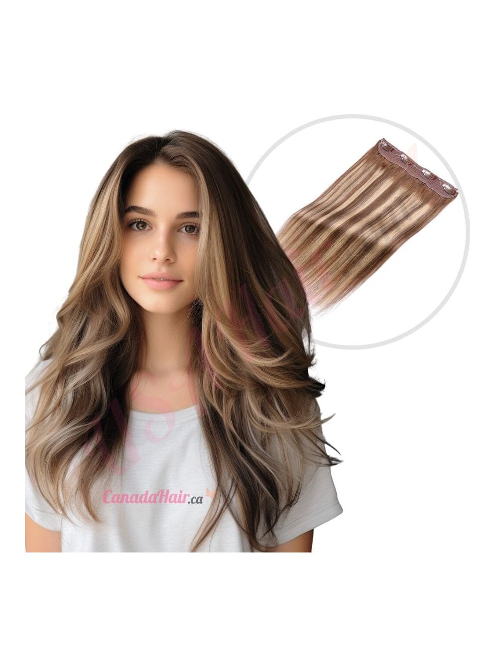 Invisible wire human hair extensions online