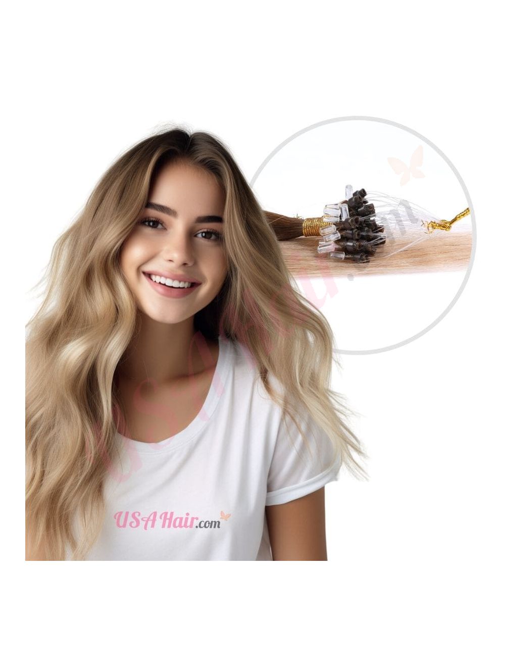 Hair Extension Tool, Easy Hair Extension Hair Extension Link  Beads Excellent for Home : Beauty & Personal Care