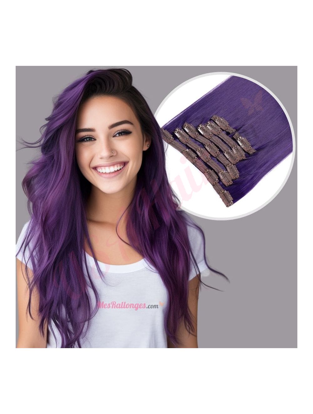 Synthetic clip in extensions cheap