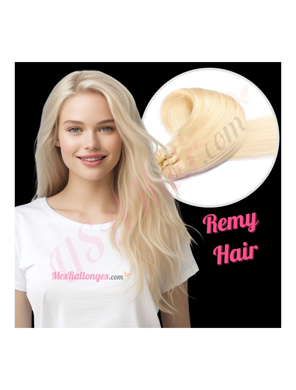 Invisible crown extensions blond human hair e online