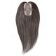 Dark Brown & Gray #230 Hair Topper Thinning Hair Part (Size: 2.75