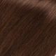 18 inch Clip-in Volumizer Human Hair Chocolate Brown #4 50g