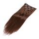 22 inch Clip-ins Brown #4 Premium Remy Human Hair Very Thick 240g