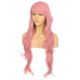 DM1611033-v4 Pastel Pink Extra Long Synthetic Hair Wig with Bang 