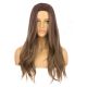 DM2031344-v4 Ombre Ash Brown Long Synthetic Hair Wig 