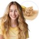Honey Brown & Ash Blonde #12/24 Fusion Hair Extensions (Pre Bonded Keratin) - Human Hair