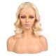 Sofia - Short Blonde Remy Human Hair Wig 14 Inches Bob Wig