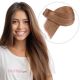 Light Brown #8 Sew-in Hair Extensions (Hair Weave) - Human Hair