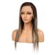 Isabella - Long Highlighted Blonde Remy Human Hair Wig 18 Inches 