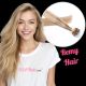 Honey Brown & Ash Blonde #12/24 Micro-loop Hair Extensions (Micro-Beads) - Remy Hair