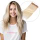 Ombre Ash Blonde Invisible Wire Extensions - Human Hair 