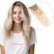 Ombre Ash Blonde Clip-in Hair Extensions - Human Hair