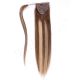 Ombre Balayage Wrap Ponytail Hair Extensions - Human Hair 