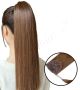 ponytail synthetic hair extensions	Chestnut brown #6