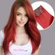 Red Clip-in Hair Extensions - Synthetic Hair 