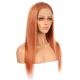 Abigail #2 - Long Redhead Remy Human Hair Wig 18 Inches 