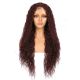 FU190302664-v2 - Long Burgundy Synthetic Hair Wig 