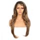 FU1904703-v2 - Long Honey Brown Synthetic Hair Wig With Bang 