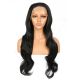 G1611002C-v2 - Long Black Synthetic Hair Wig 