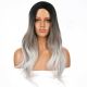 DM2031291-v4 - Long Ombre White Blonde Synthetic Hair Wig 
