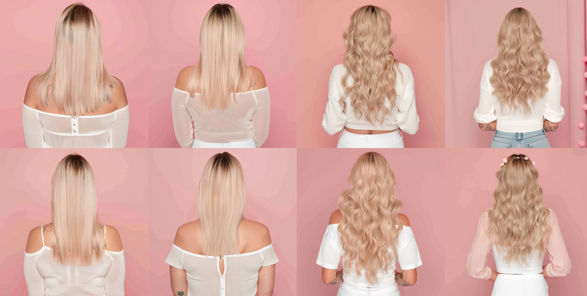Before After USA Hair Extensions